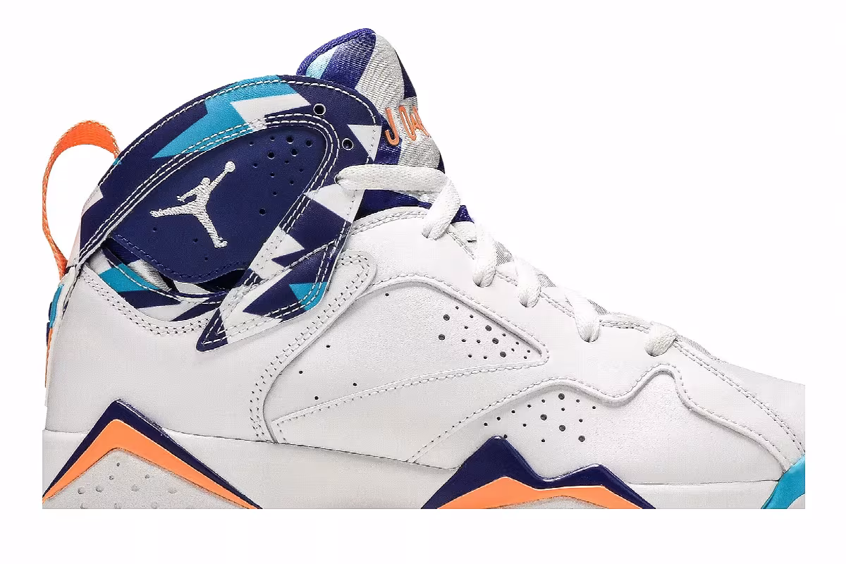 Air Jordan 7 GS Chlorine Blue, view 3