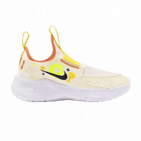 Nike Flex Runner 3 PS 'Sail Fluorescent Yellow'