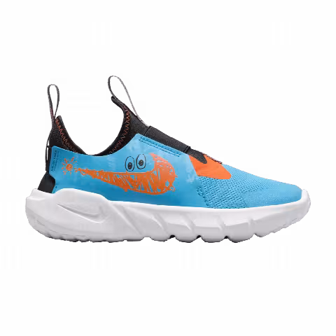 Nike Flex Runner 2 Lil PS 'Blue Lightning Total Orange'