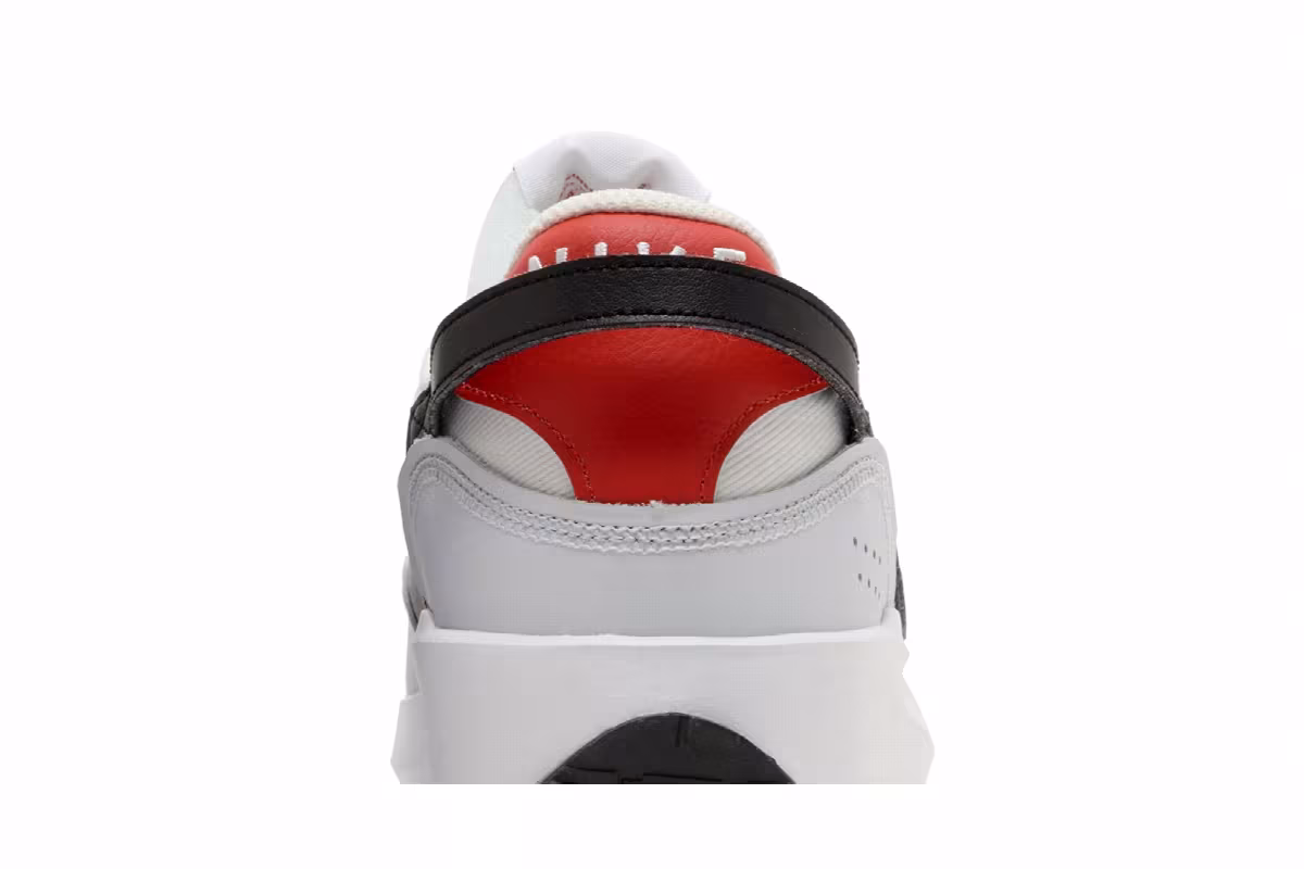 Nike Waffle Debut White Black Picante Red, view 8