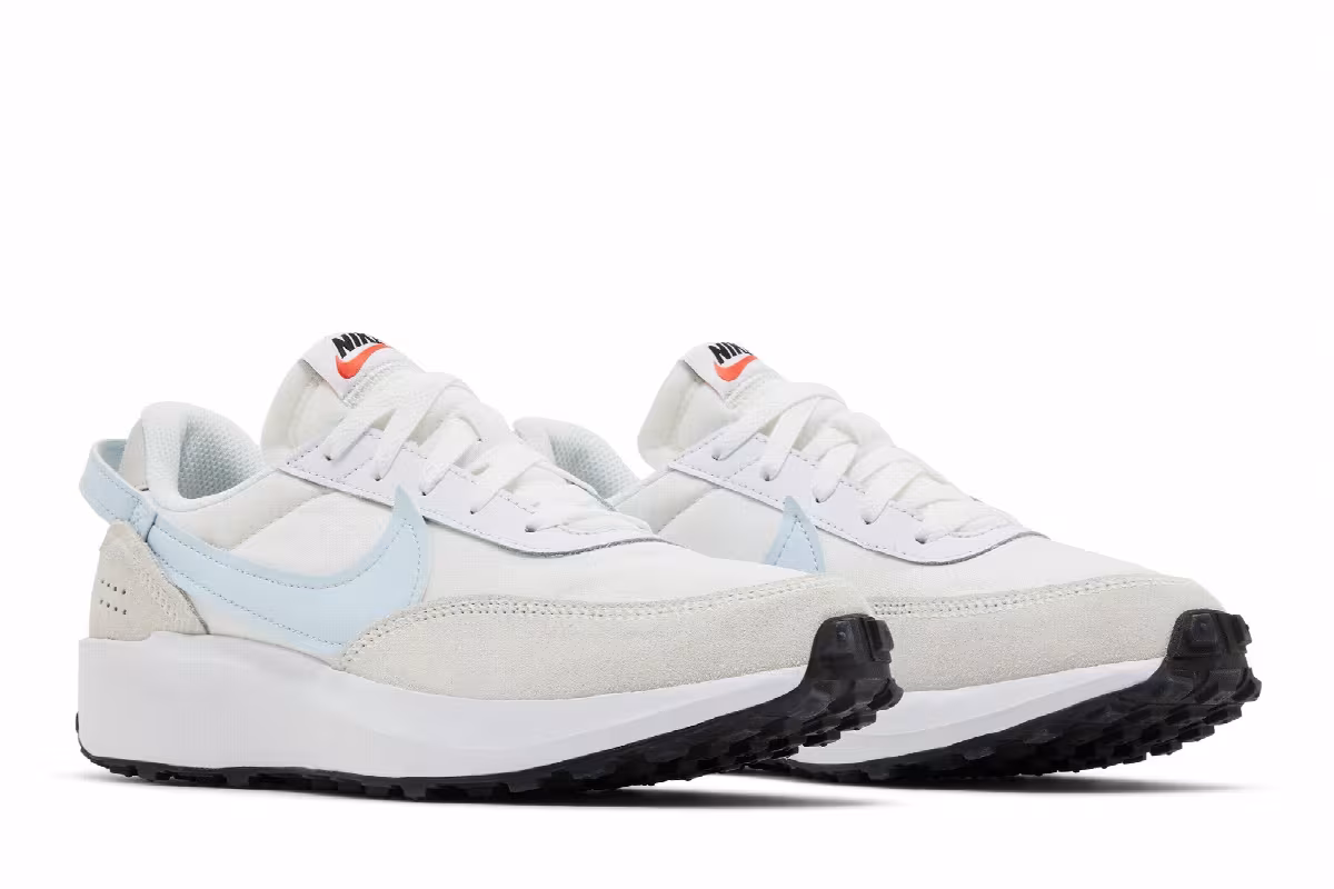 Nike Women's Waffle Debut White Blue Tint, view 9