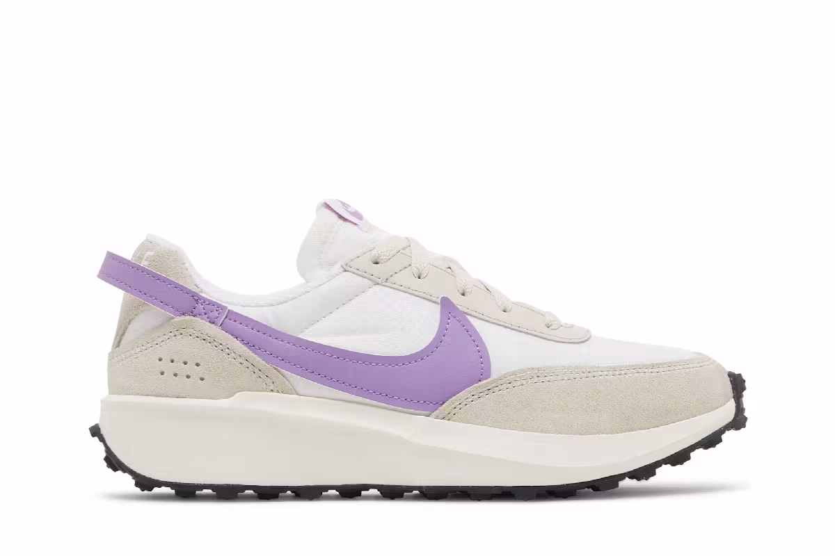 Nike Women's Waffle Debut White Rush Fuchsia, view 2