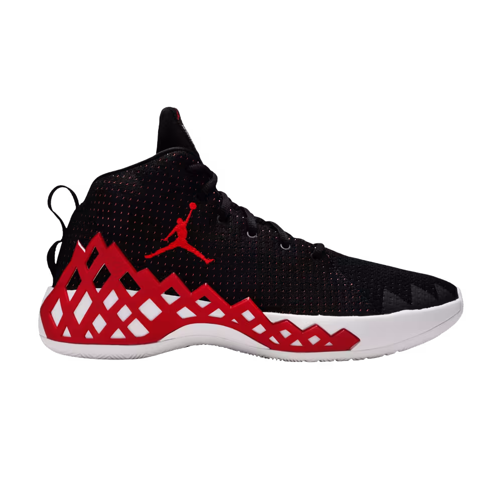 Air Jordan Jumpman Diamond Mid Black University Red