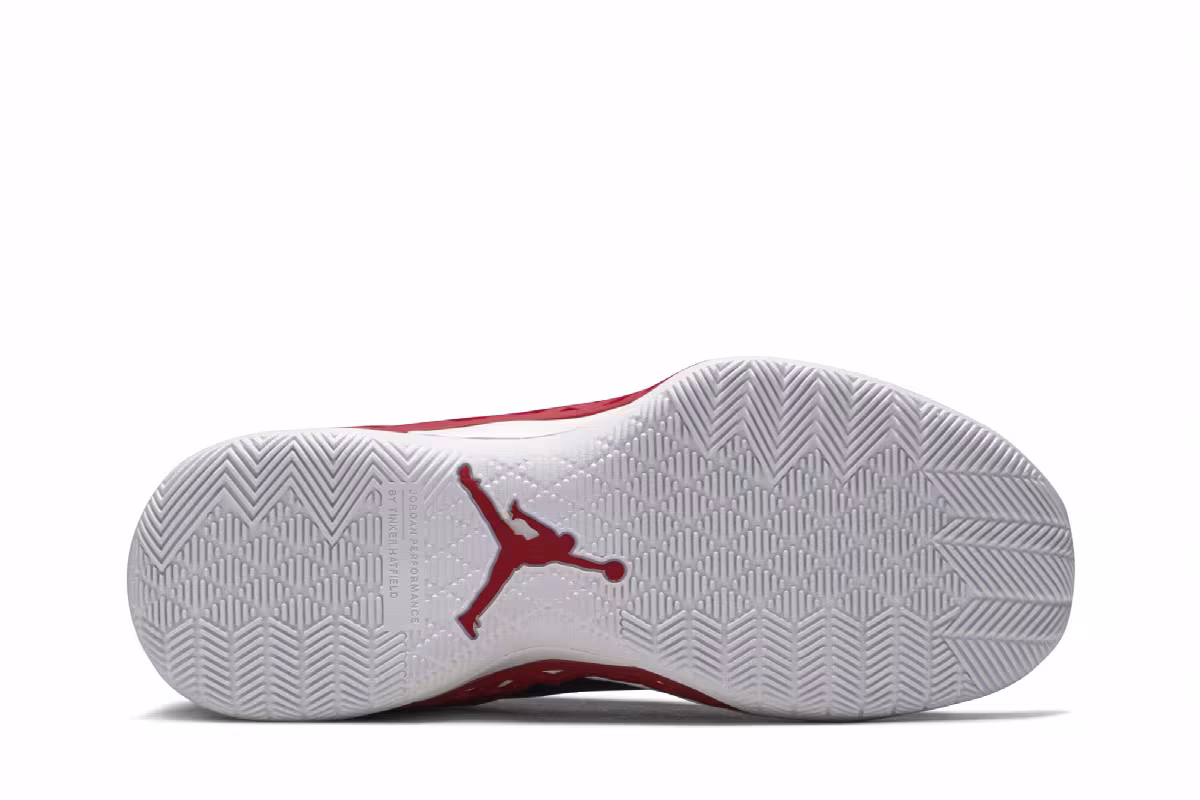 Air Jordan Jumpman Diamond Mid Black University Red, view 5