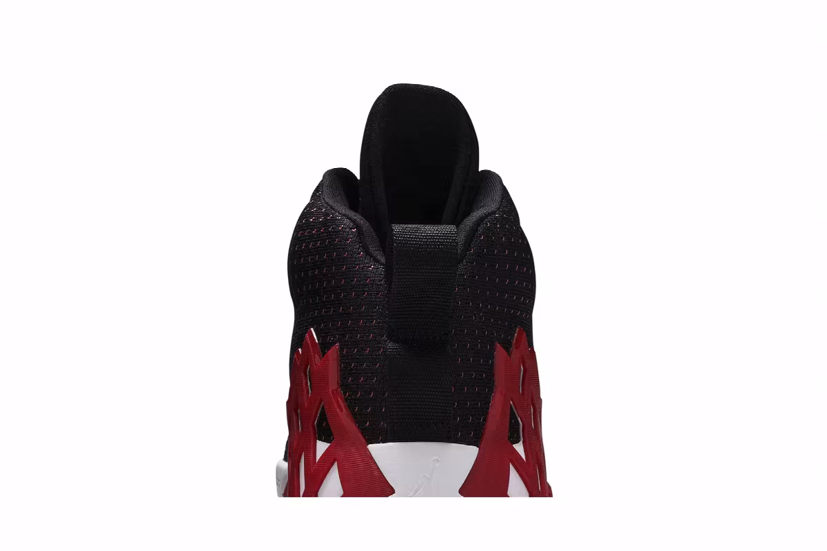 Air Jordan Jumpman Diamond Mid Black University Red, view 8