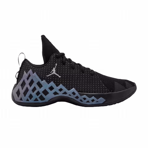 Air Jordan Jumpman Diamond Low PF 'Black Metallic Silver'