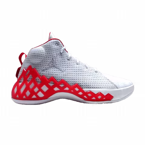Air Jordan Jumpman Diamond Mid TB 'White University Red'