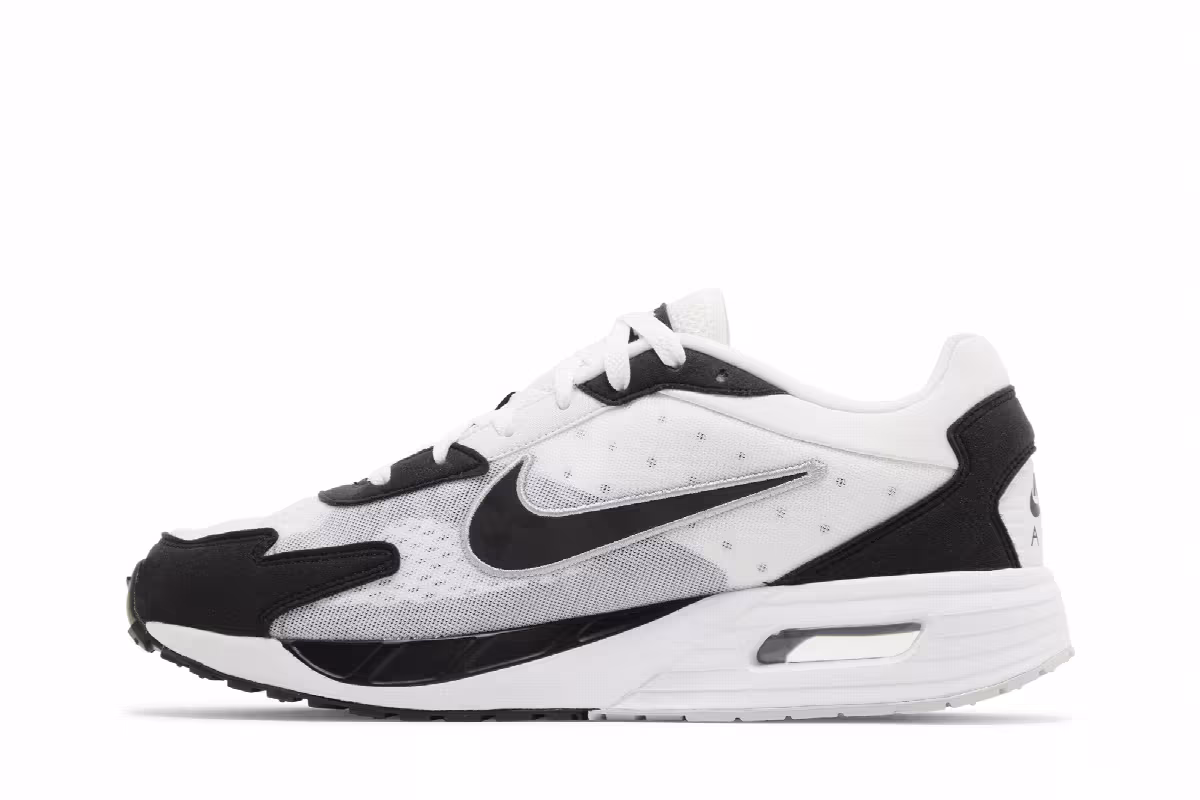Nike Air Max Solo Black White, view 4