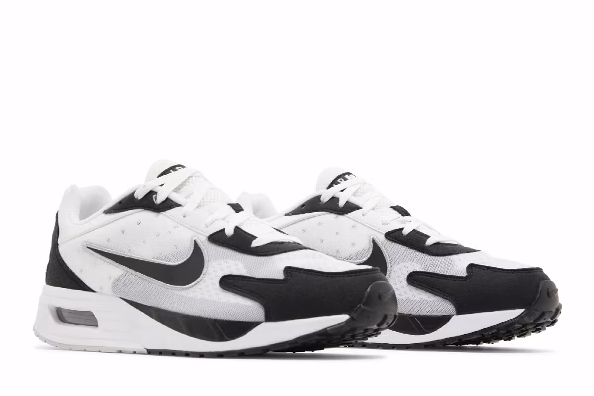 Nike Air Max Solo Black White, view 9