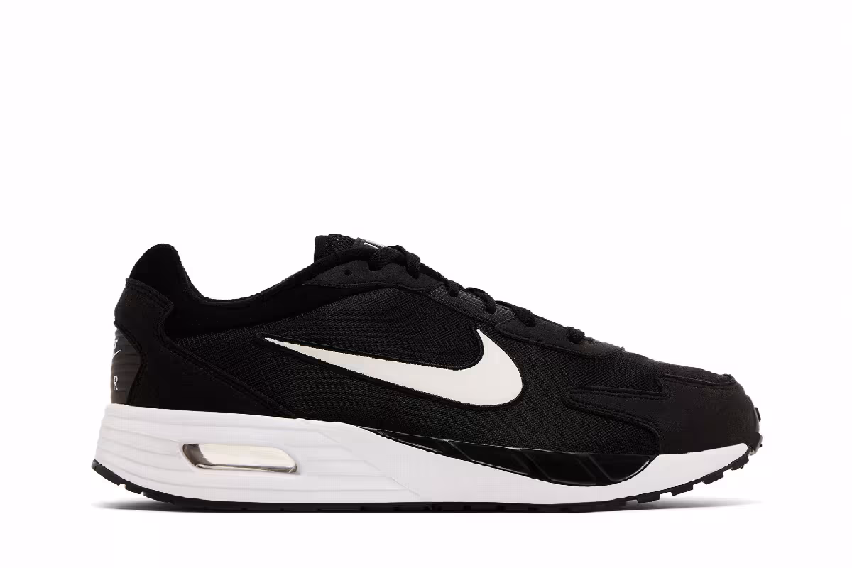 Nike Air Max Solo Black White, view 2