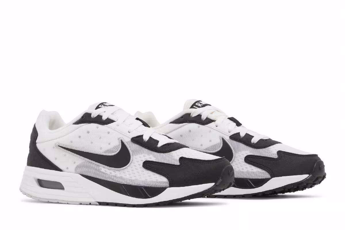 Nike Women's Air Max Solo Black White, view 9