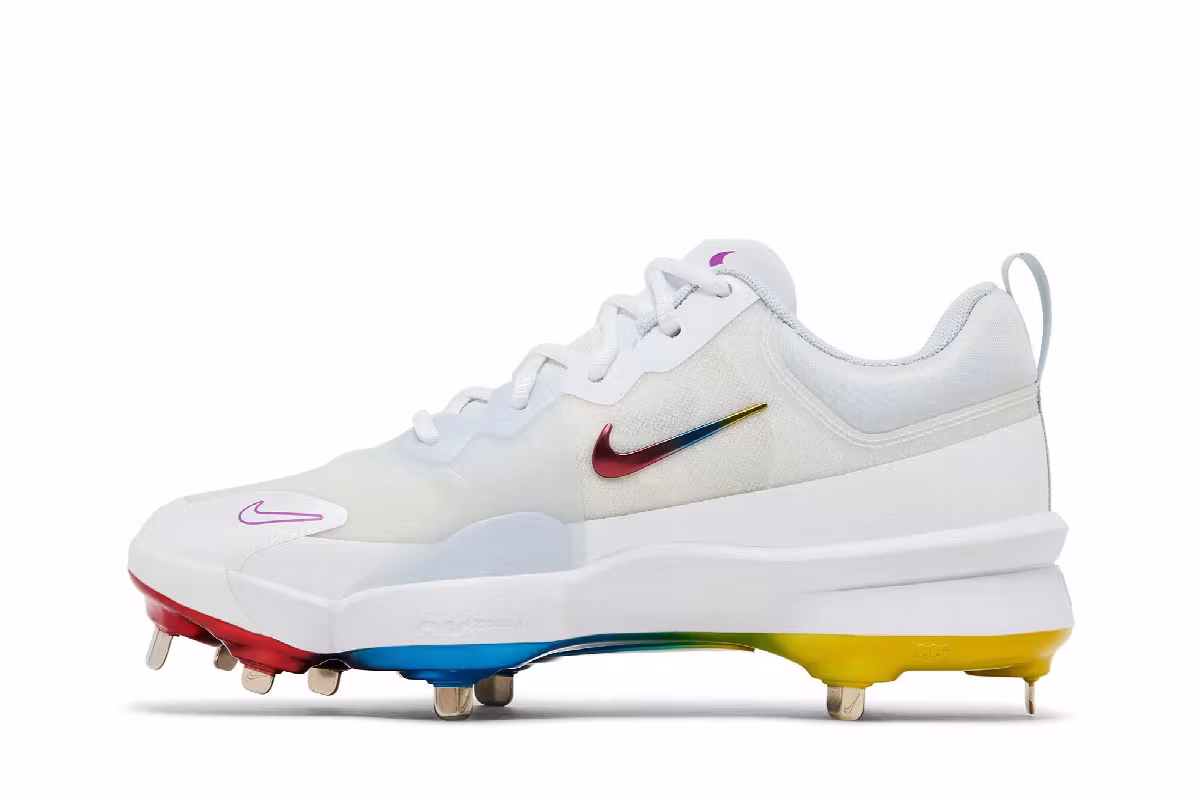 Nike Force Trout 9 Pro Rainbow, view 4