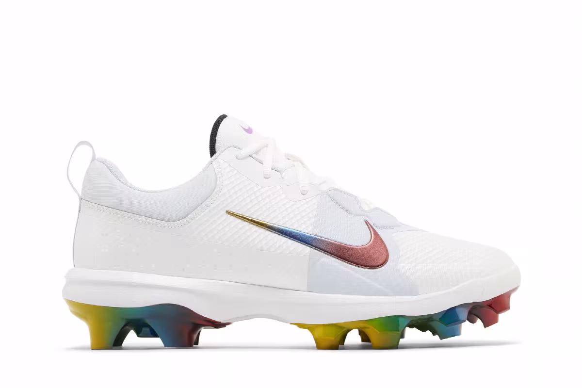 Nike Force Trout 9 Pro MCS Rainbow, view 2