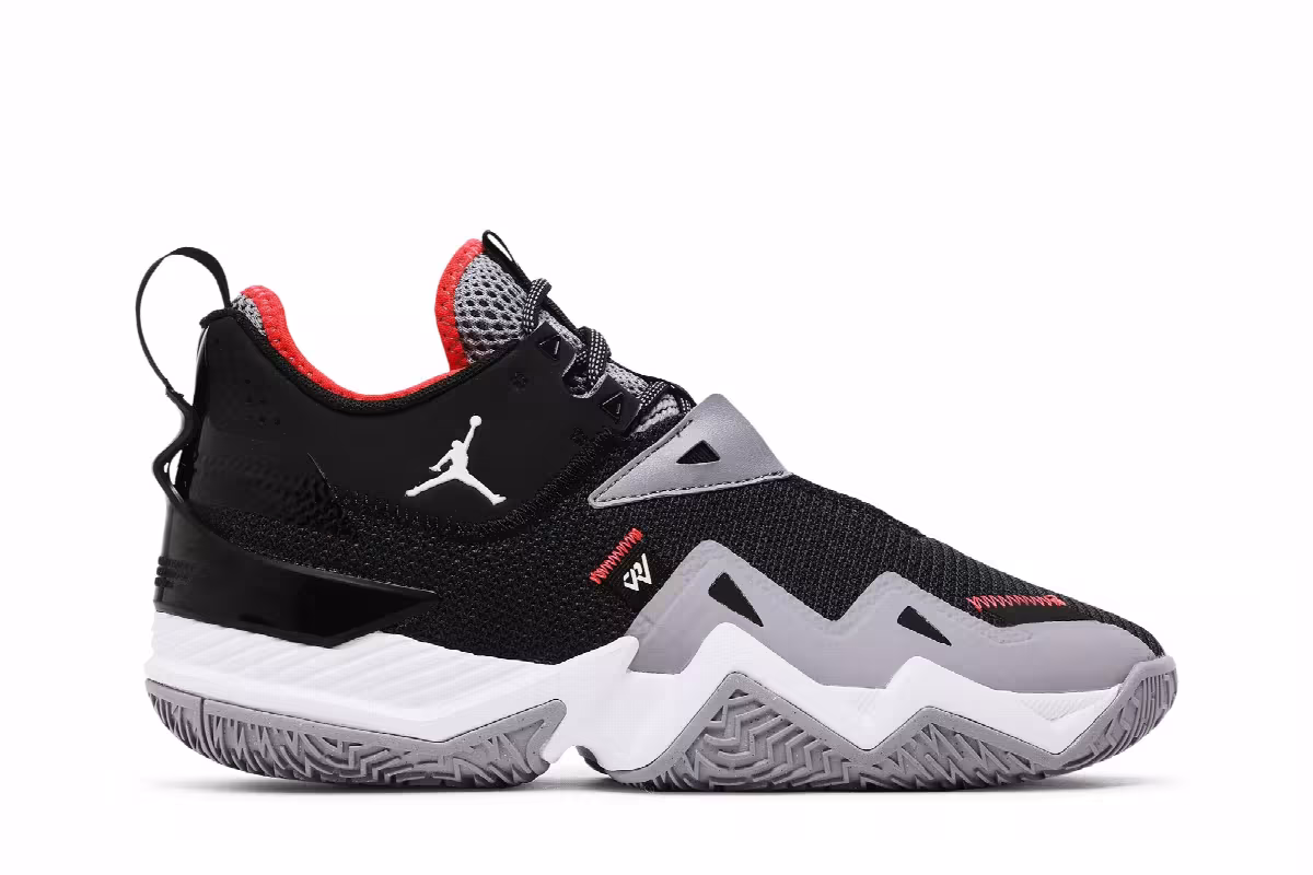 Air Jordan Westbrook One Take Black Cement, view 2