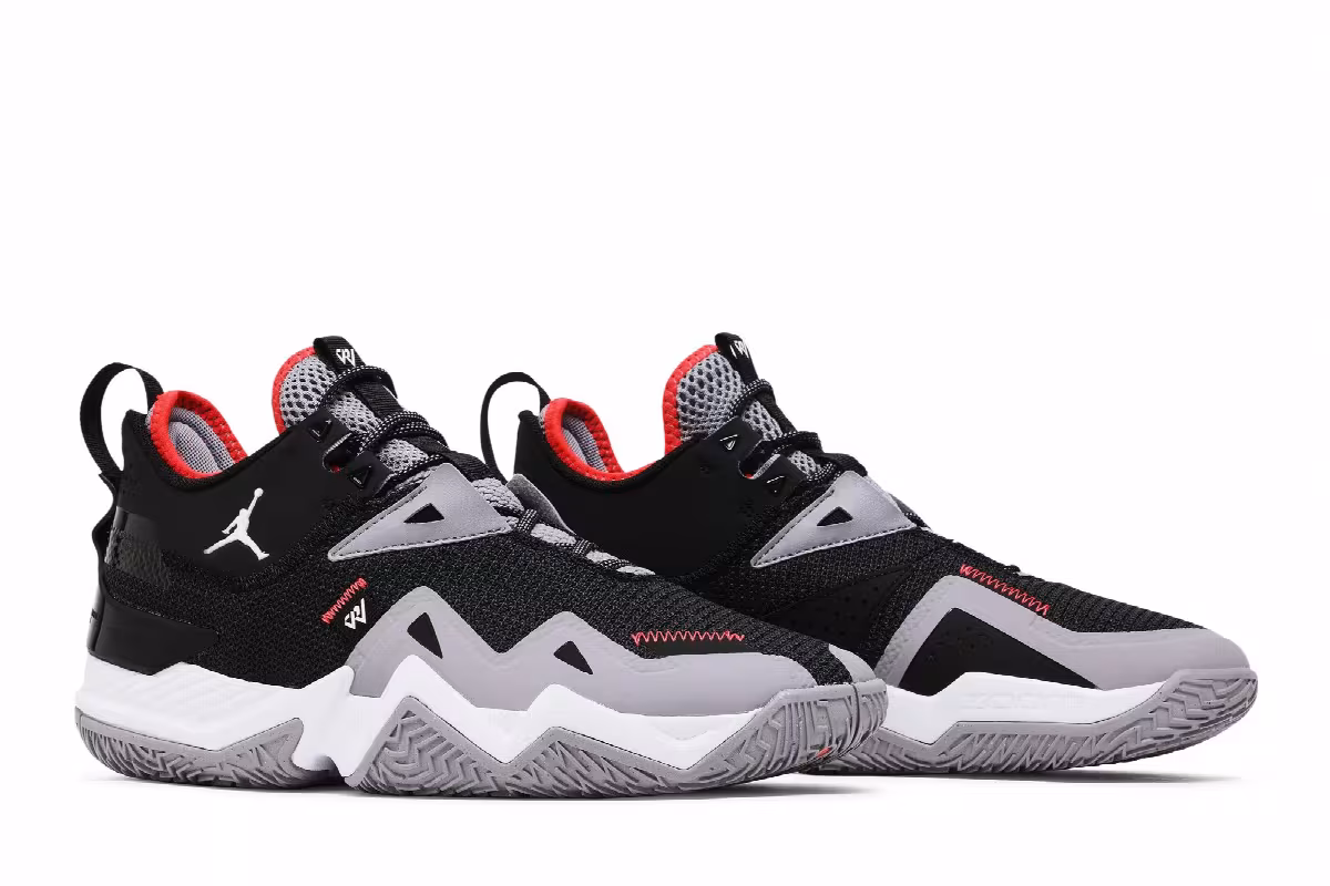 Air Jordan Westbrook One Take Black Cement, view 9