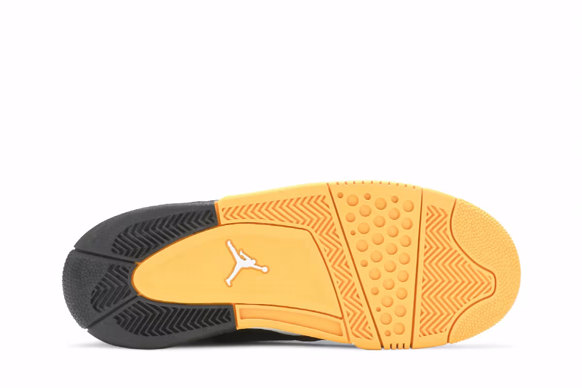 Air Jordan Big Fund Black University Gold, view 5