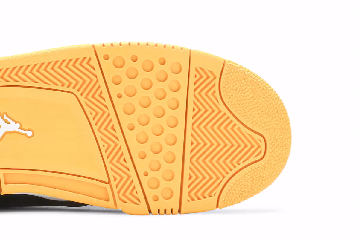 Air Jordan Big Fund Black University Gold, view 6