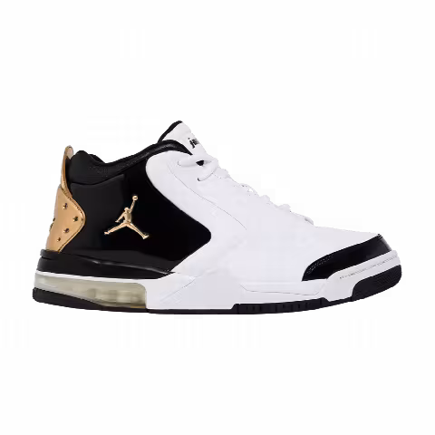 Air Jordan Big Fund Premium 'White Metallic Gold'