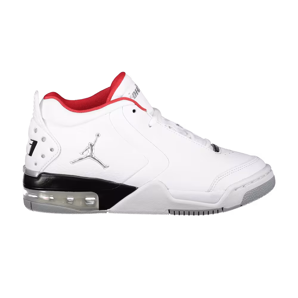 Air Jordan Big Fund GS White Black Red