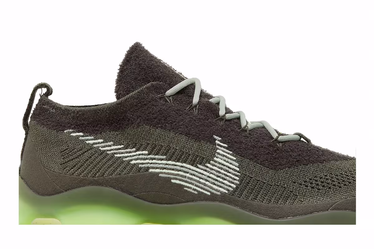 Nike Air Max Scorpion Flyknit Cargo Khaki Volt, view 3