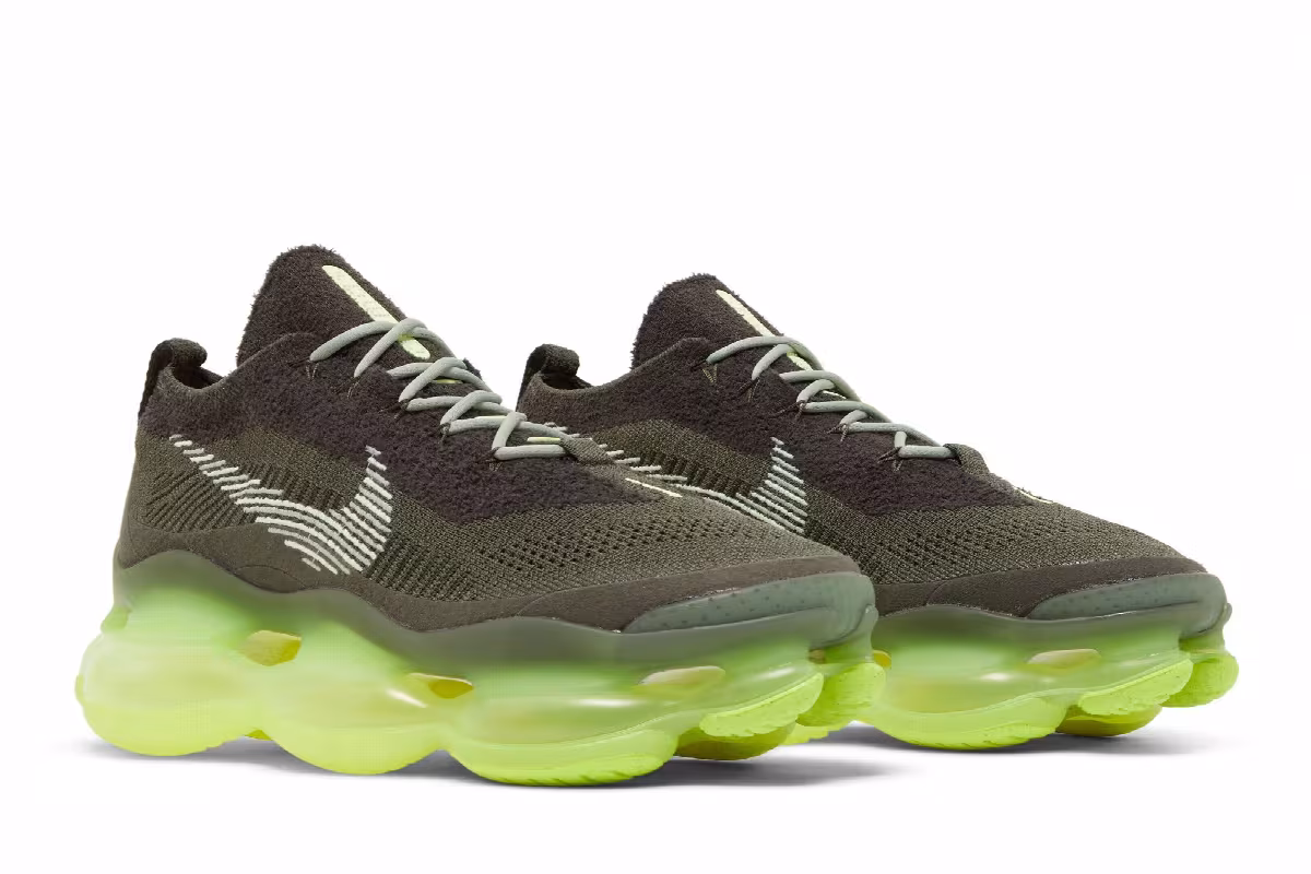 Nike Air Max Scorpion Flyknit Cargo Khaki Volt, view 9