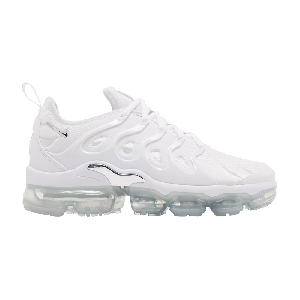 Nike Women's Air VaporMax Plus White Metallic Silver