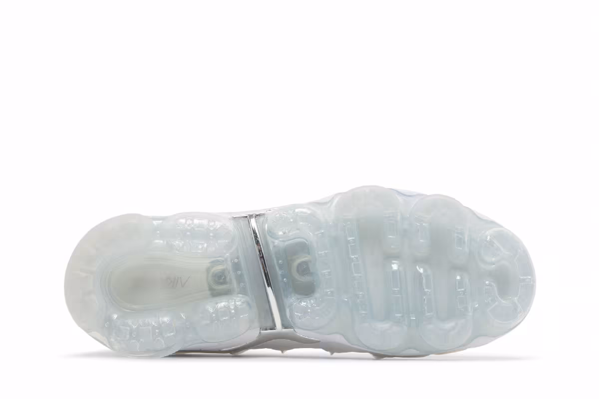 Nike Women's Air VaporMax Plus White Metallic Silver, view 5