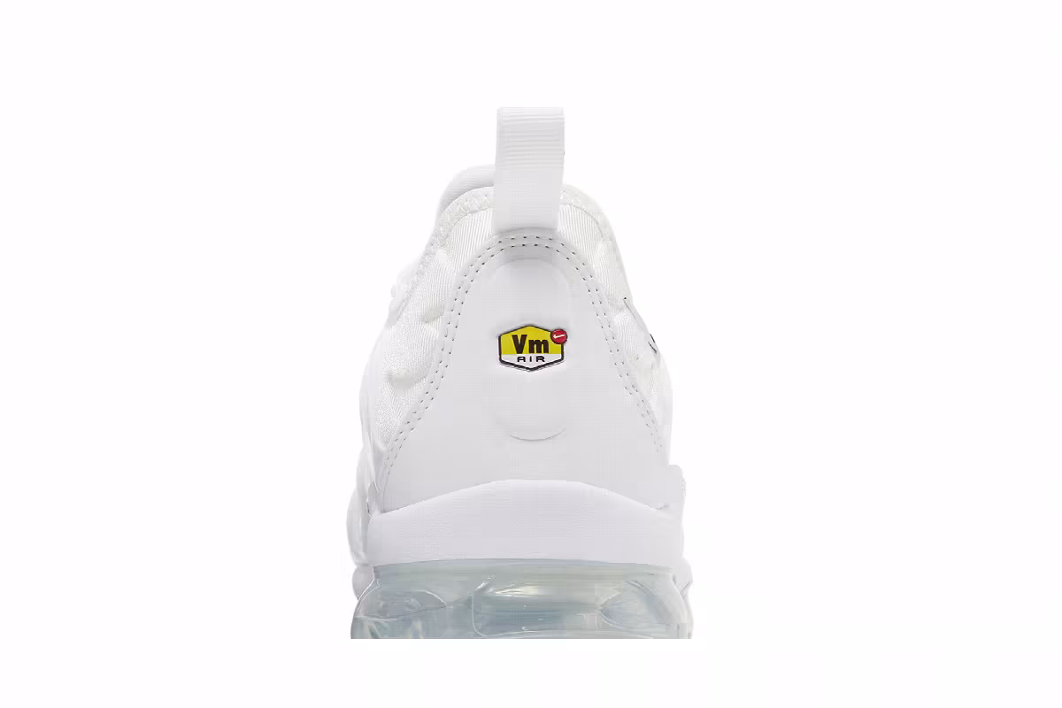 Nike Women's Air VaporMax Plus White Metallic Silver, view 8