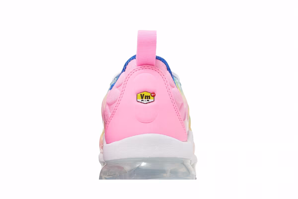 Nike Women's Air VaporMax Plus Cotton Candy Rainbow, view 8