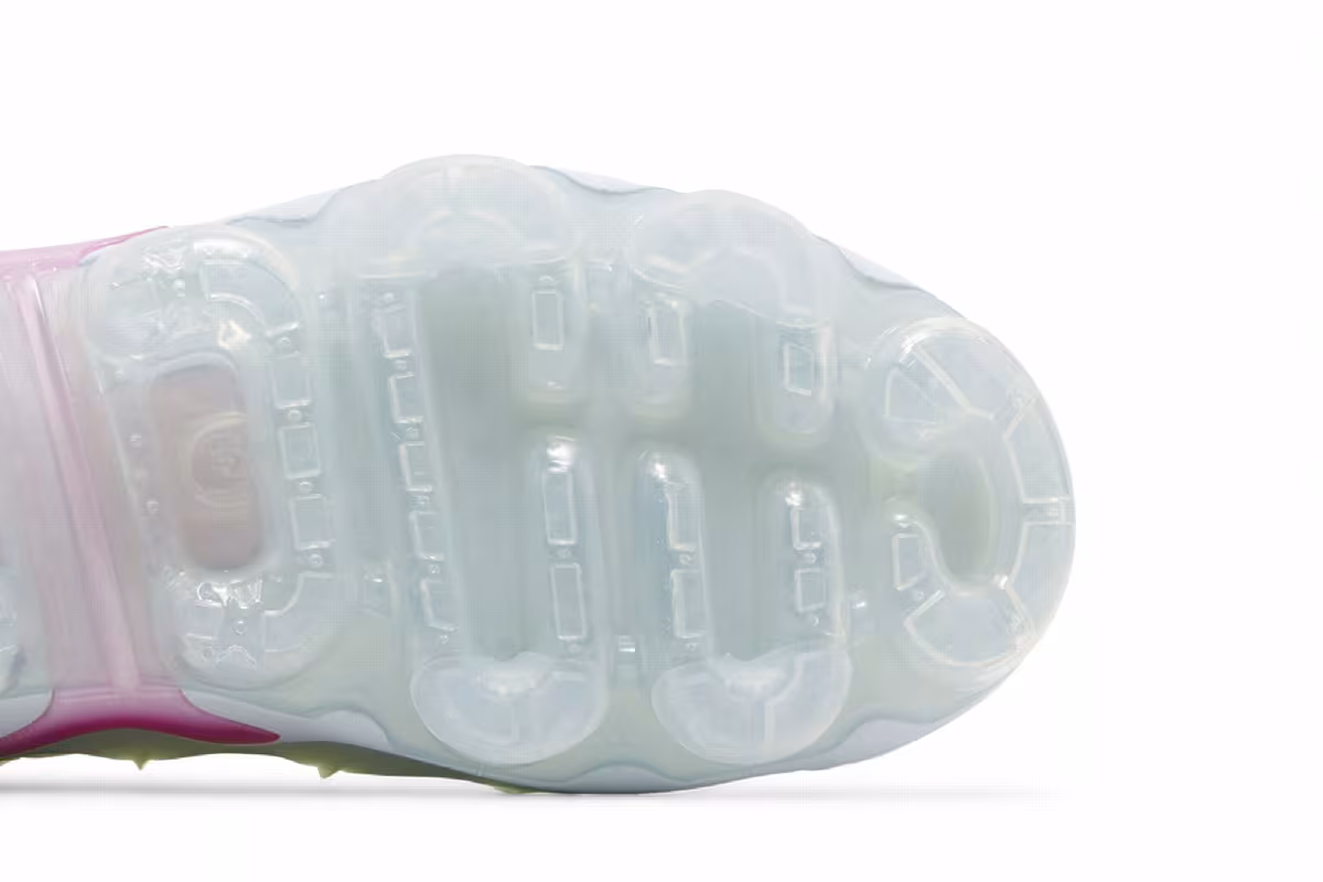 Nike Women's Air VaporMax Plus Blue Tint Lemon Twist, view 6
