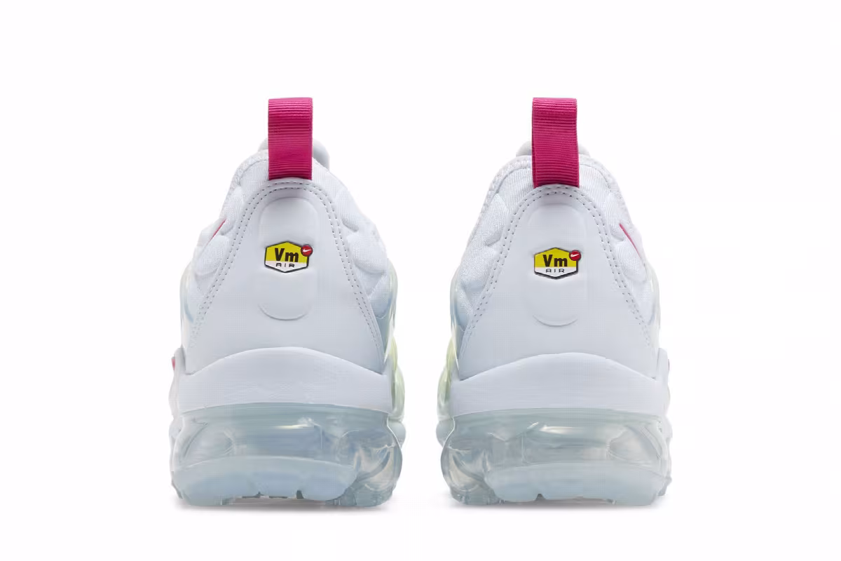 Nike Women's Air VaporMax Plus Blue Tint Lemon Twist, view 7