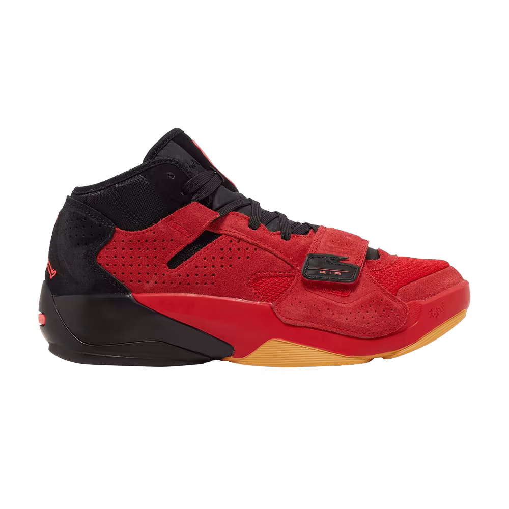 Air Jordan Zion 2 GS Red Suede Gum
