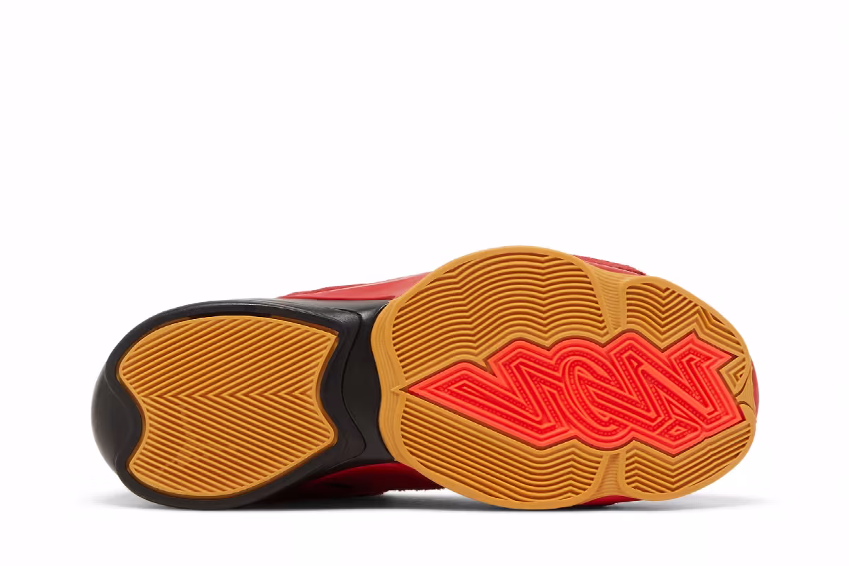 Air Jordan Zion 2 GS Red Suede Gum, view 5