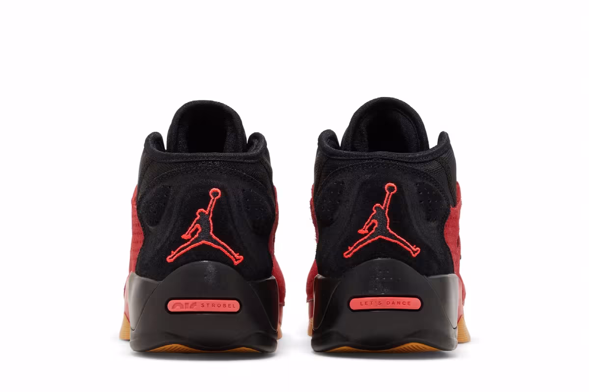 Air Jordan Zion 2 GS Red Suede Gum, view 7
