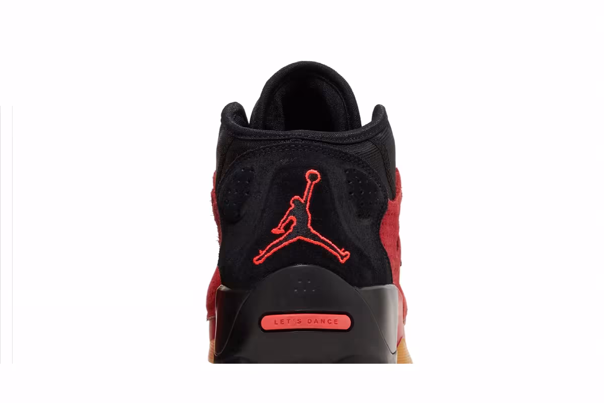 Air Jordan Zion 2 GS Red Suede Gum, view 8