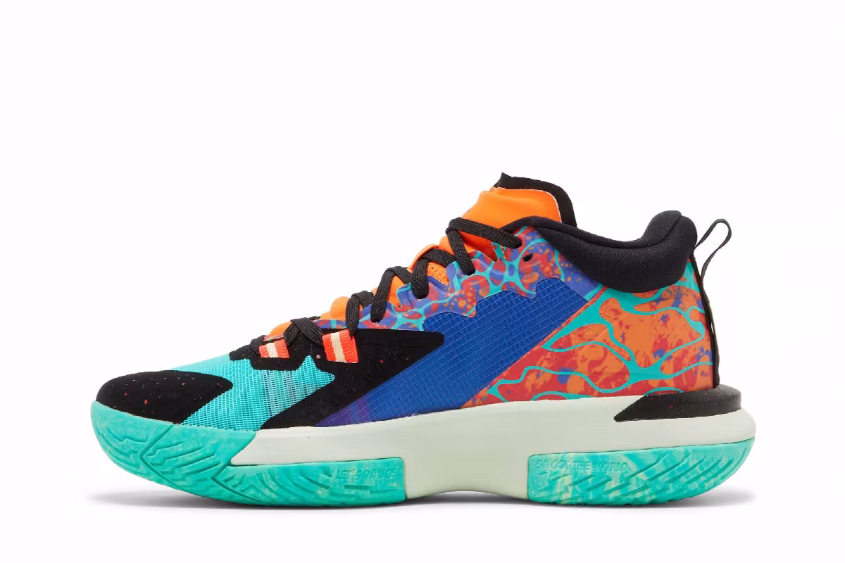 Air Jordan Zion 1 PF Hyper Jade, view 4