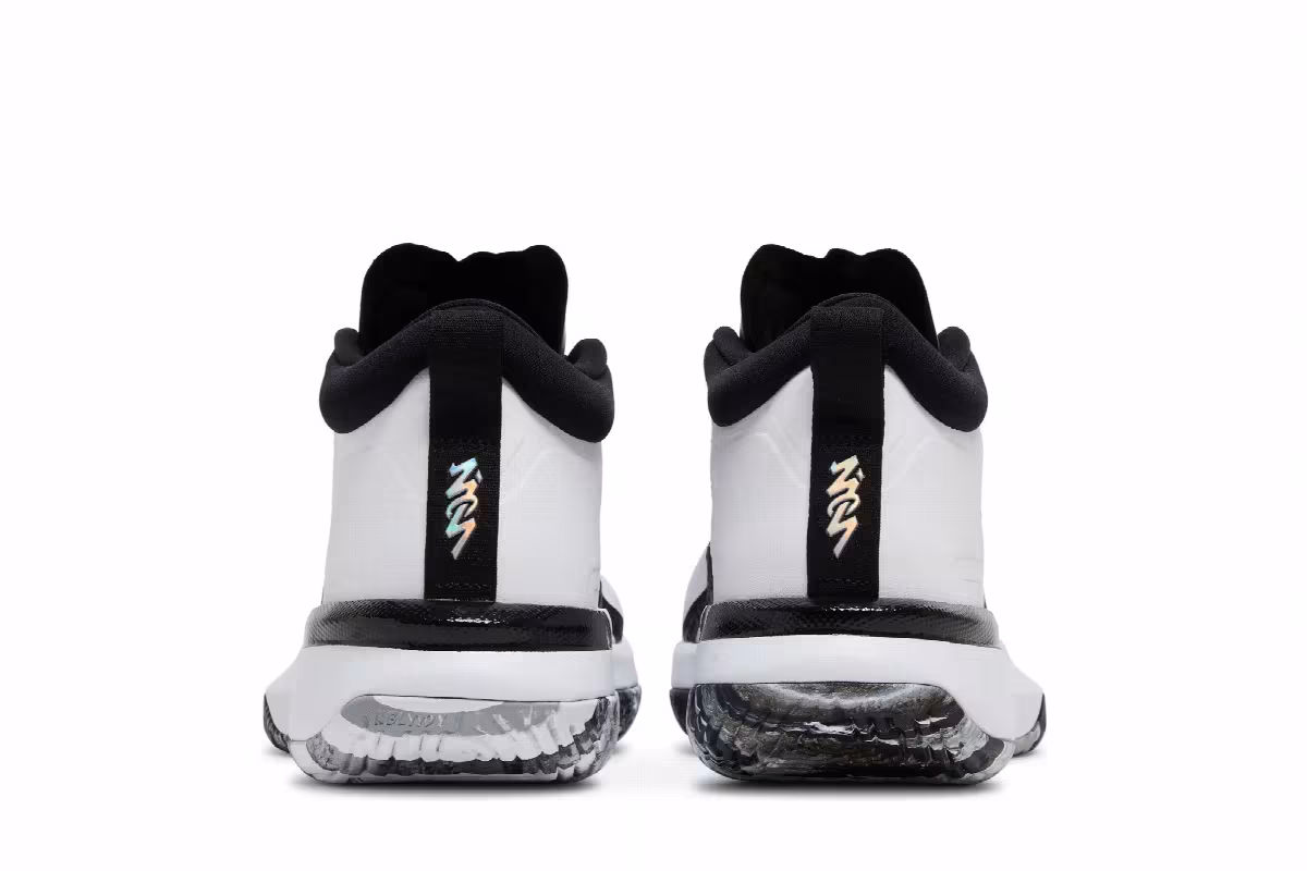 Air Jordan Zion 1 TB White Black, view 7