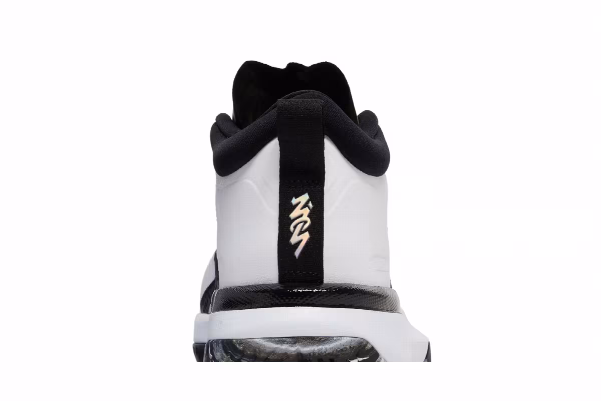 Air Jordan Zion 1 TB White Black, view 8