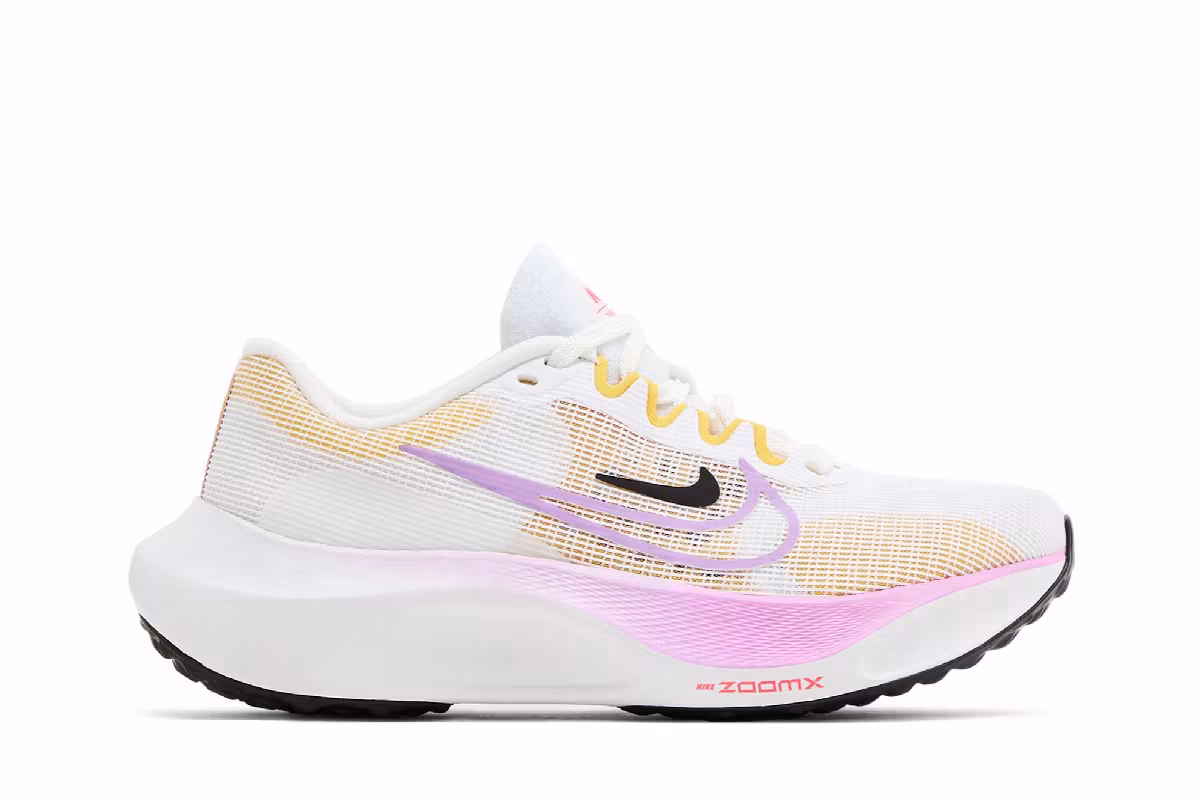 Nike Women's Zoom Fly 5 White Rush Fuchsia, view 2