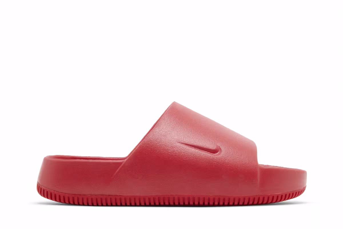 Nike Calm Slide University Red, view 2