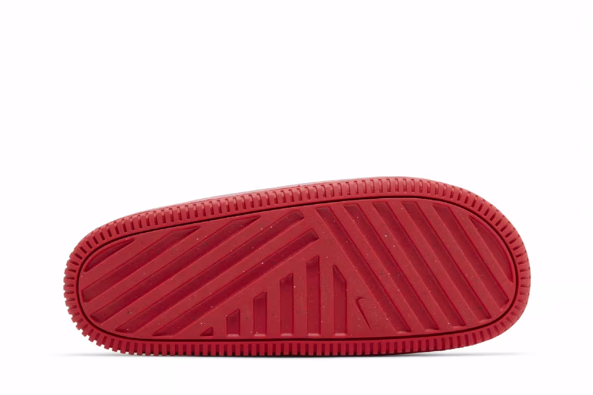 Nike Calm Slide University Red, view 5