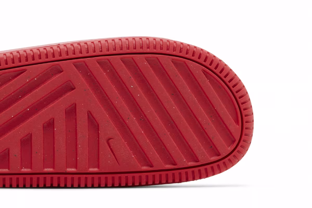 Nike Calm Slide University Red, view 6