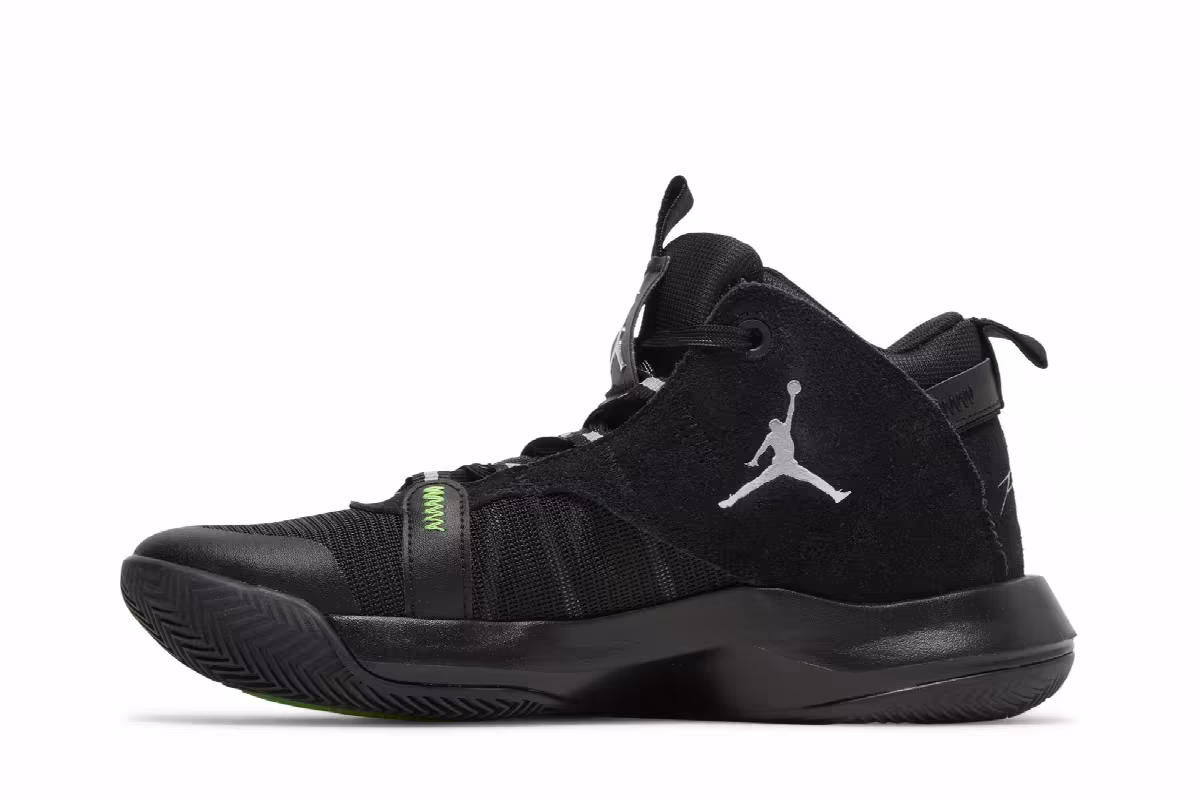 Air Jordan Jumpman 2020 Black Metallic Silver, view 4
