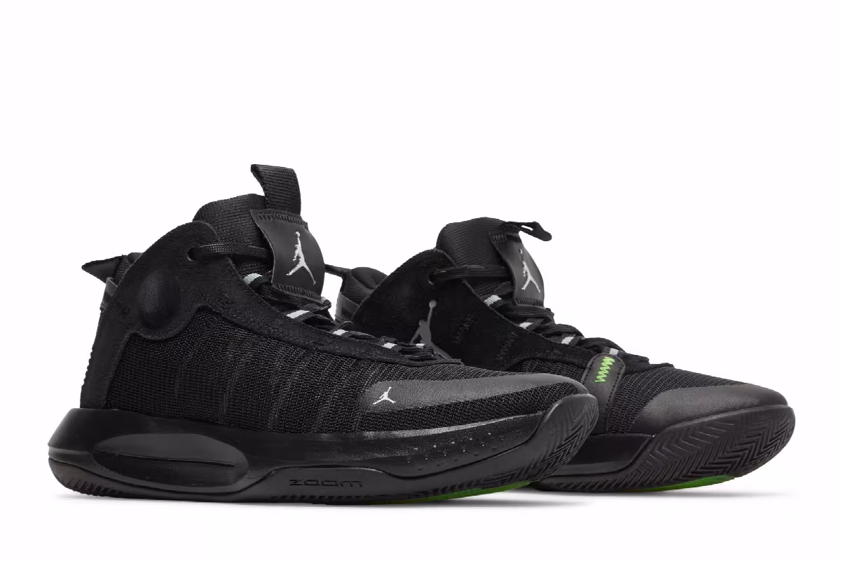 Air Jordan Jumpman 2020 Black Metallic Silver, view 9
