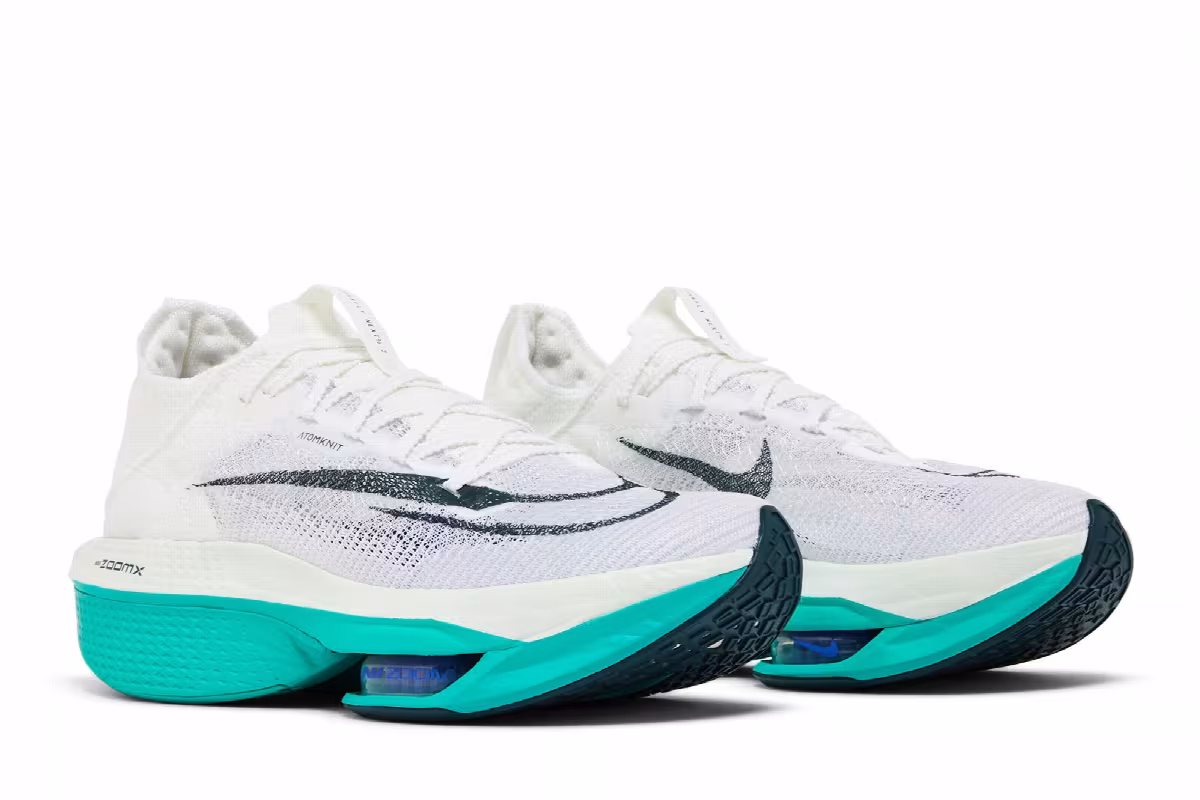Nike Air Zoom Alphafly NEXT% 2 White Clear Jade, view 9