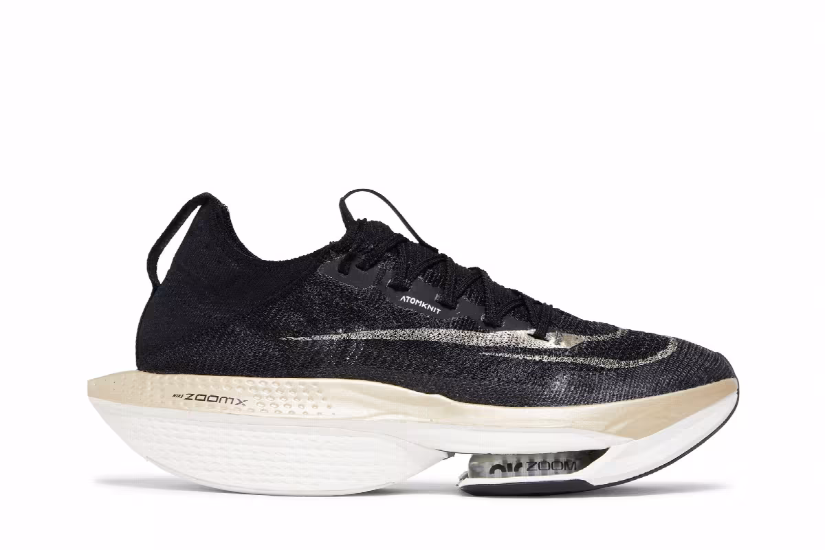 Nike Air Zoom Alphafly NEXT% 2 Black Gold, view 2