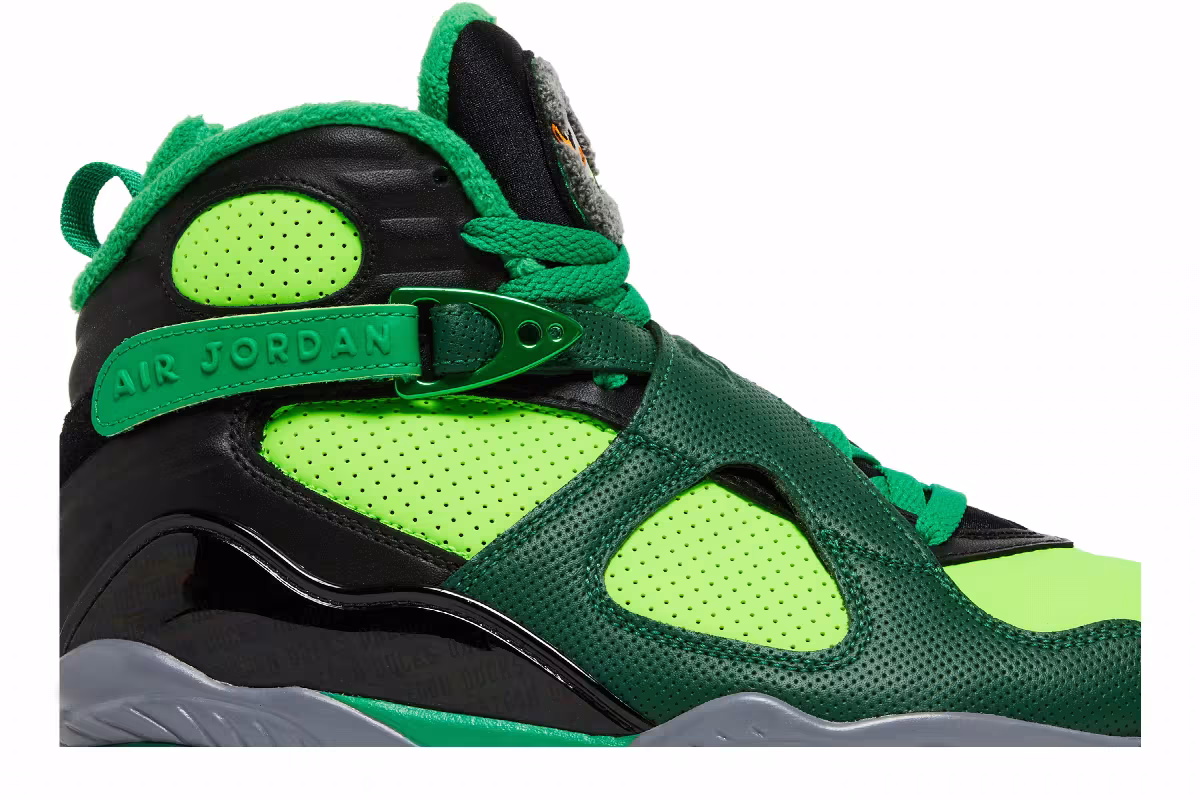 Air Jordan VIII University of Oregon - Gorge Green, view 3