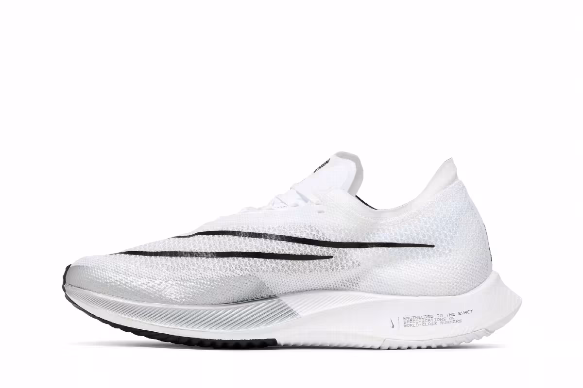 Nike ZoomX Streakfly White Metallic Silver, view 4
