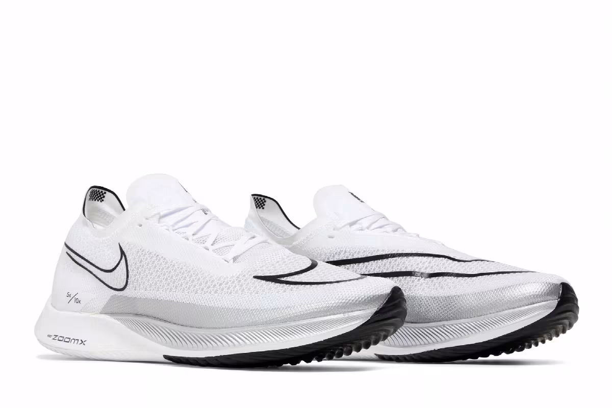 Nike ZoomX Streakfly White Metallic Silver, view 9