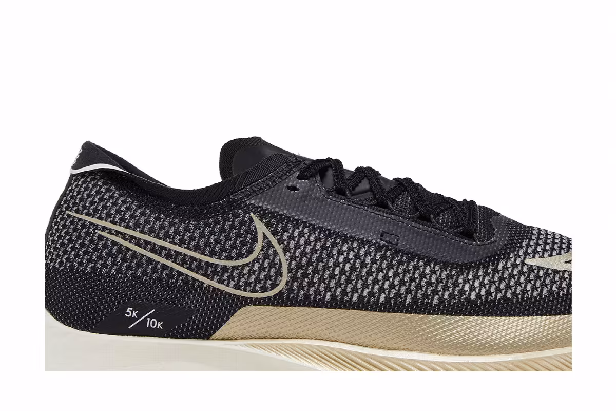 Nike ZoomX Streakfly Black Metallic Gold Grain, view 3